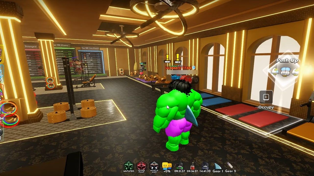 Gym-Freischaltungen